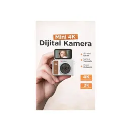 Torima CMR46 2K Flip Ekranlı Mini Dijital Vlog Kamerası 3