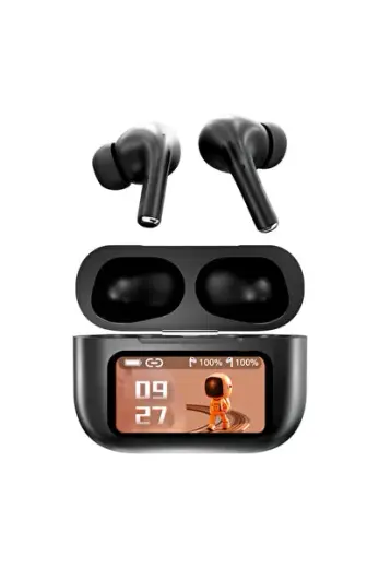 L58 Ekranlı ANC Kablosuz Bluetooth Kulaklık Led Ekran Aktif Gürültü Önleme