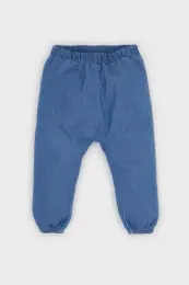 2'li Takım Baskılı Kısa Kollu Tişört Jean Pantolon Erkek Bebek 6