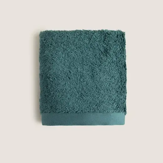 Solıd Bambu El Havlusu 30X50 Cm Duman Turkuaz