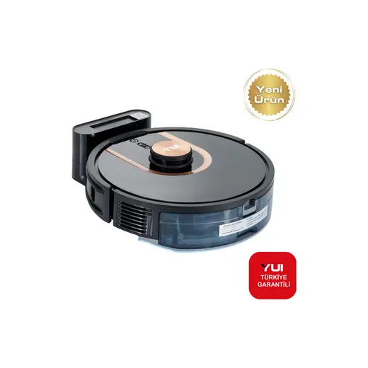 Yui S7 Nomopzone Özellikli Akıllı Robot Vacuum & Mop Süpürge Siyah(Yui Türkiye Garantili)