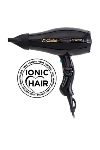V5 Exclusive Iyonik 2500 W Profesyonel Fön Makinesi Nero