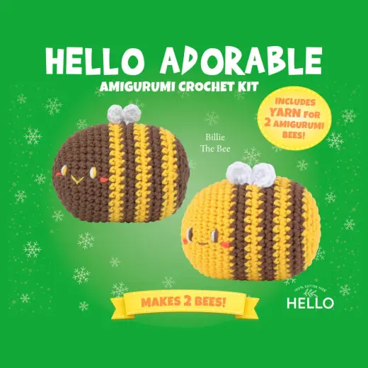Hello Adorable Amigurumi Kiti - Billie The Bee - HC978