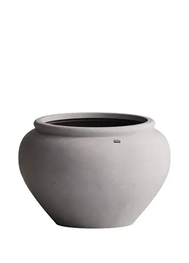 Sia Beyaz Beton Saksı