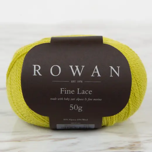 Rowan Fine Lace 50gr Fıstık Yeşili El Örgü İpi - 00959