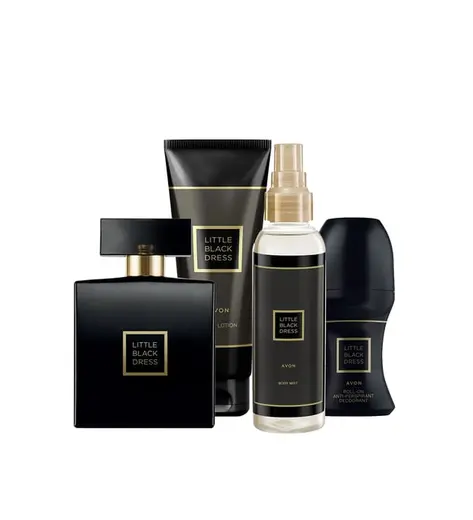 Avon Little Black Dress Kadın Parfüm Losyon Rollon ve Vücut Spreyi Seti
