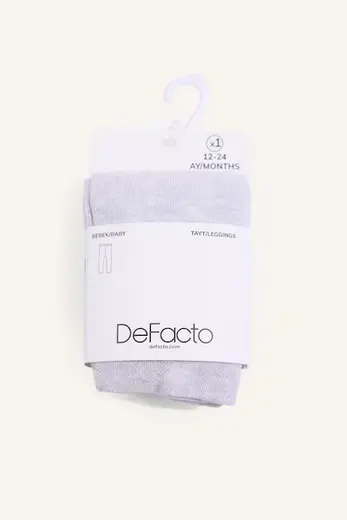 Unisex Düz Külotlu Çorap