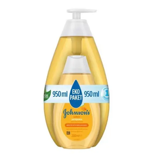 ​Johnsons Baby Bebek Şampuanı 750 ml + 200 ml