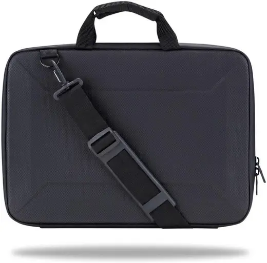 Classone Gauntlet GA-TH15 Sert Kabuk Serisi 15.60 inch Uyumlu Laptop Çantası -Siyah