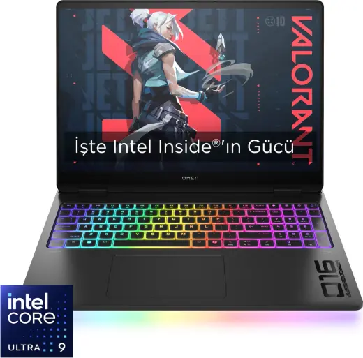 HP Omen Max 16-AH0022NT B88F2EA Ultra 9 275HX 32 GB 1 TB SSD RTX5080 16" W11H Dizüstü Bilgisayar