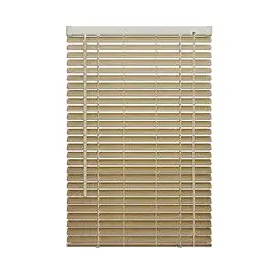 Koçtaş Basic 19PA PVC Jaluzi Açık Kahve 25 mm 160x180 cm
