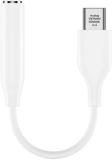 Ayex TYPE-C İçin 3.5mm Aux, Kulaklık ve Mikrofon Adaptörü, Beyz, Samsung Telefonlar ile uyumlu