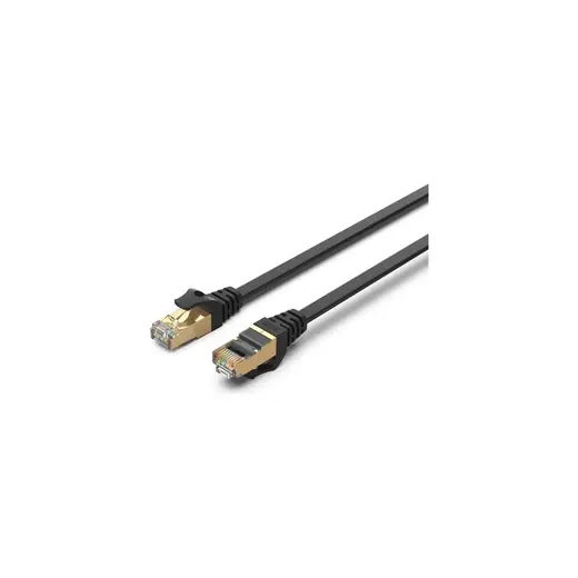 Unitek CAT7 1Mt Flat Patch Ethernet Kablosu (C1897BK-1M)