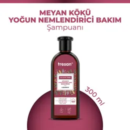 Tresan Meyan Kökü Yoğun Nemlendirici Sülfatsız Bakım Şampuanı 300 ml 1