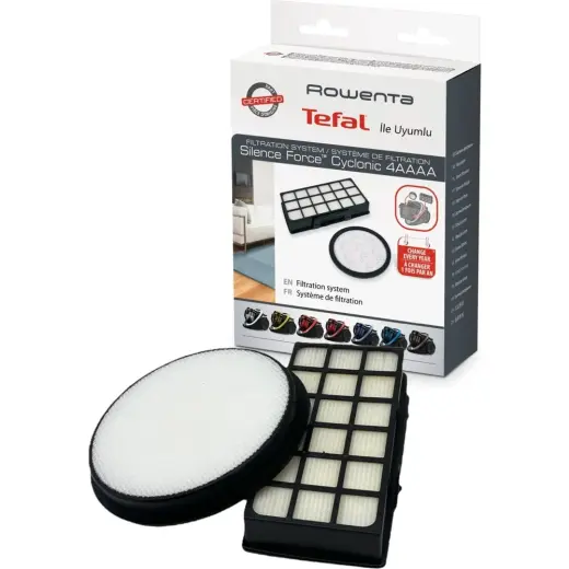 Populer Tefal Silence Force Cyclonic TW7976EA Uyumlu Süpürge Filtre Seti Aksesuarı Yüksek Performanslı Temizlik