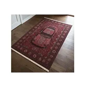 Vivense Vi̇ntage Car Dokuma Taban Hali, 494 Yng, 80x200 Cm