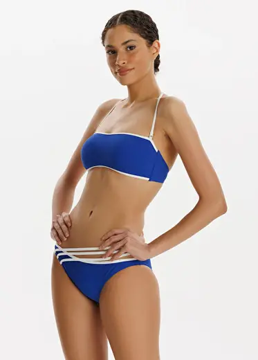 Gaia Boyundan Bağlamalı Straplez Kadın Bikini Takımı