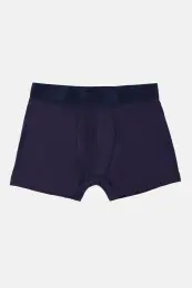 Lacivert Regular Düz Boxer 1