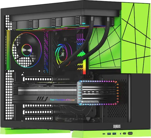 Dragos DRX8177 R7-7800X3D 16 GB 512 GB NVMe 8 GB RTX5060 Free Dos Masaüstü Oyuncu Bilgisayarı