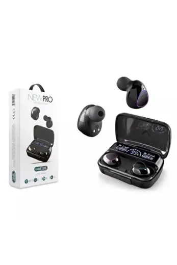 Newpro SW84 Kulak İçi Tws Bluetooth Kulaklık Led Göstergeli Powerbankli Wireless V5.3