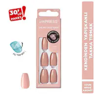Impress Takma Tırnak Sumptuous Coffin 30'lu