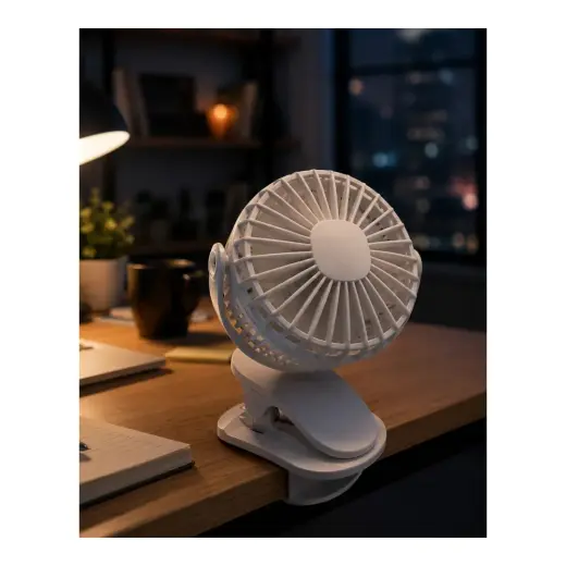 Çalışma Masası ve Yatak Başlığı Için Klipsli Mini Fan