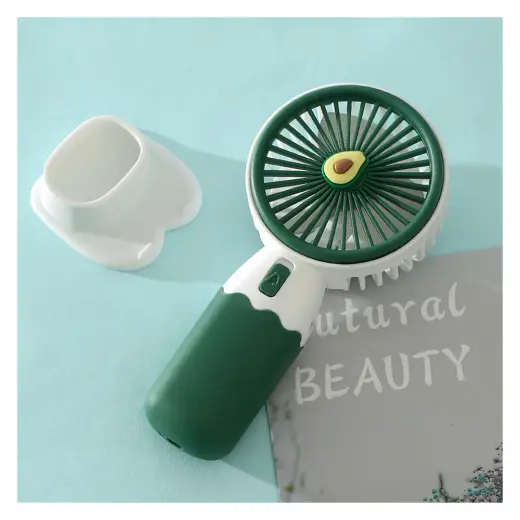 Robeve Mini Fan Vantilatör Masaüstü Taşınabilir Vantilatör Telefon Stantlı 2si 1 Arada Vantilatör Mini Fan