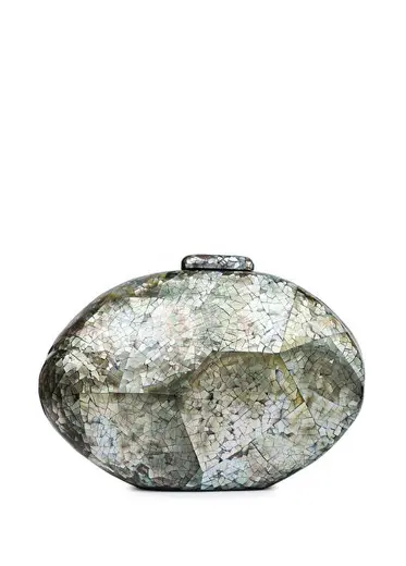 Kai Green Mother Of Pearl Sedef Kadın El Çantası