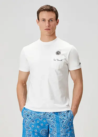 Austin Beyaz T-shirt