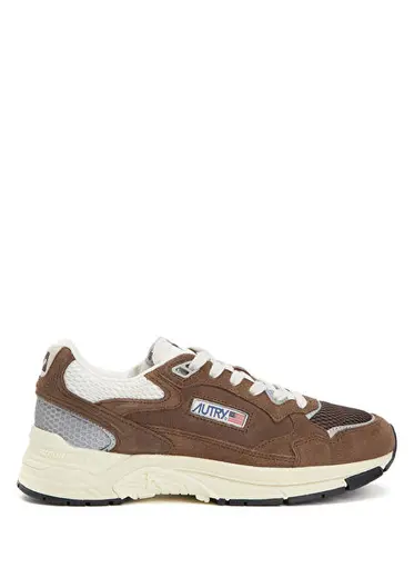 Hyperway Kahverengi Kadın Deri Sneaker