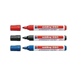 Edding 260 Beyaz Tahta Kalemi 3lü Set