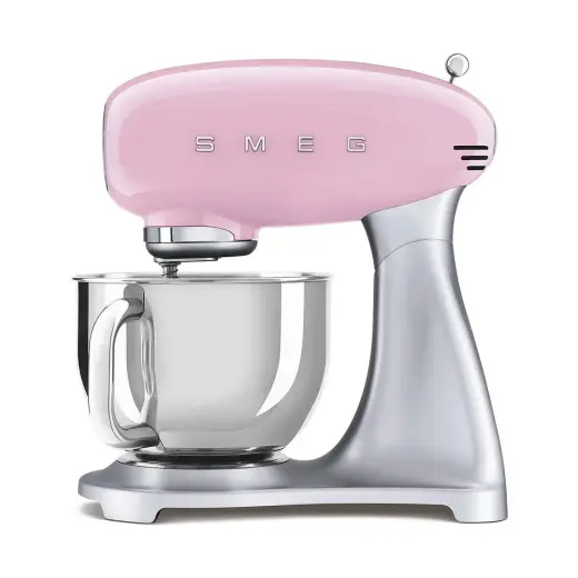 Die Grup Smeg SMF02PKEU Hamur Karıştırma Makinesi, Pembe