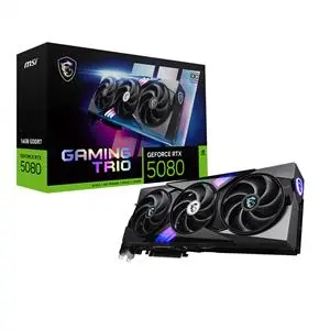 MSI GeForce RTX 5080 GAMING TRIO OC 16G GDDR7 256Bit DLSS 4 Ekran Kartı