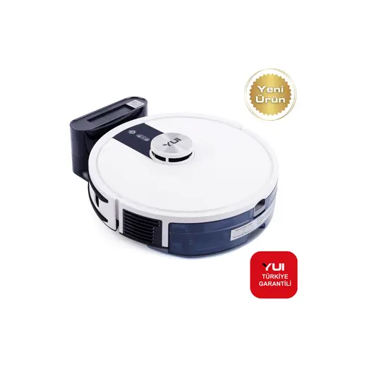 Yui S7 Nomopzone Özellikli Akıllı Robot Vacuum & Mop Süpürge Beyaz(Yui Türkiye Garantili)
