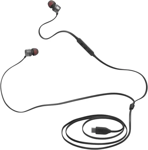 JBL Tune 310C, USB-C Kulakiçi Kulaklık, Siyah