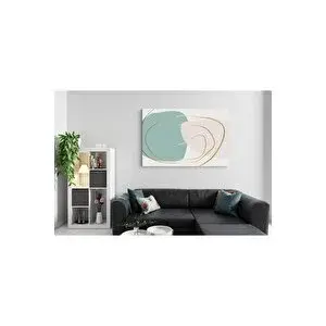 Mgi Design Şık Soyut Geometrik Sanat Kanvas Tablo Lüks Ev Ofis Dekoru | Modern Duvar Dekoru | Salon, Yatak Odası Ve Ofis İçin | Sanatsal Ev Dekorasyonu 50x70 cm