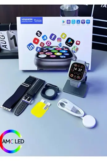 1 Yıl Dt Ultra 2 Wifi/navigasyon/mesaj Yanıtlama/uygulama Market Destekli 4g Android Watch 10 400-50