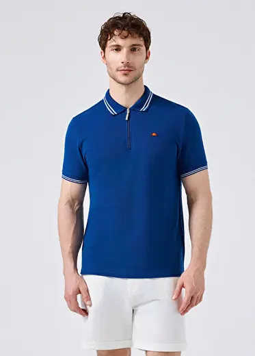 Mavi Polo Yaka Kısa Kollu Erkek T-shirt 6SM5051-BL