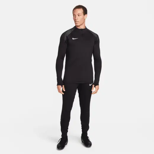 Nike Strike Dri-Fit Erkek Siyah Futbol Eşofman Altı