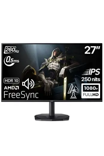 Nitro KG270W5bmiipx 27" 260Hz 0.5ms ZeroFrame IPS FHD MM AMD FreeSync HDR10 SRGB Gaming Monitör