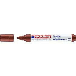 Edding 4500 Tekstil Markörü Kahverengi