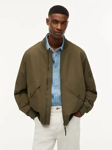 Erkek Packable Bomber Ceket
