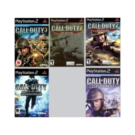 EA Playstation 2 Call Of Duty Serisi Tüm Oyunlar