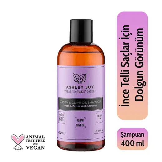 Ashley Joy Argan & Zeytinyağlı Şampuan 400 ml