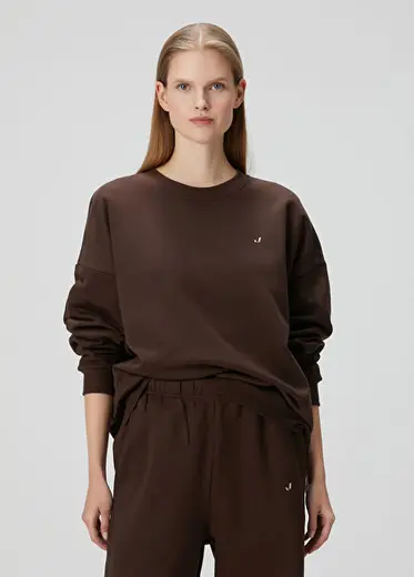 Aura Kahverengi Sweatshirt