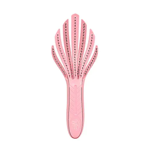 Wet Brush Go Green Kıvırcık Saçlara Özel Dolaşık Açıcı Saç Fırçası Pembe