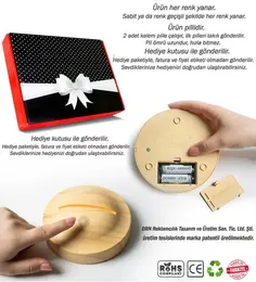 Anneye Hediye Plumeria Çiçeği Led Lamba, Doğum Günü Çiçekli Hediye, Kişiye Özel İsimli Hediye 6