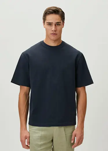 IF Lacivert T-shirt