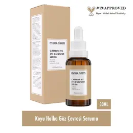 Maruderm Kafein %5 + Peptit + Hyalüronik Asit Göz Çevresi Serumu 30 ml 1
