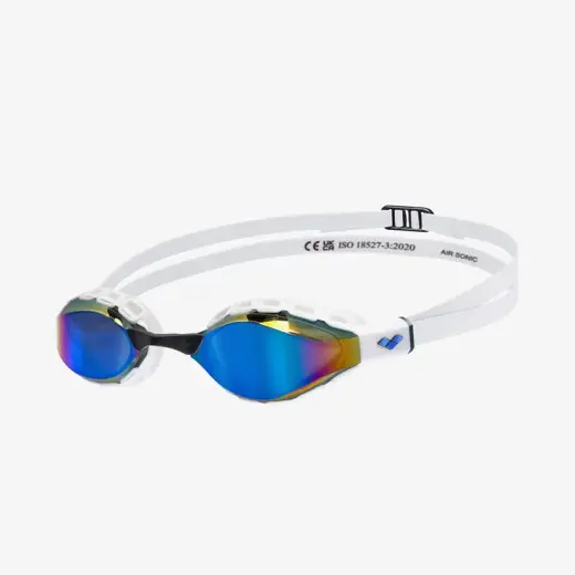 Arena Air Sonic Mirror Unisex Beyaz Yüzücü Gözlüğü